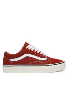Vans Tenisówki Old Skool VN000D7ZGWR1 Czerwony. Czerwone trampki Vans, bez wzorów, z materiału, bez zapięcia. Za 399,99 zł.