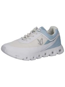 Caprice Sneakersy w kolorze biało-błękitnym rozmiar: 39. Białe trampki Caprice, bez wzorów, bez zapięcia. Za 210,81 zł.