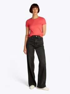 TOMMY JEANS Dżinsy - Comfort fit - w kolorze czarnym rozmiar: W29/L30. Czarne jeansy Tommy Jeans, z aplikacjami, z jeansu, z podwyższonym stanem. Za 271,67 zł.