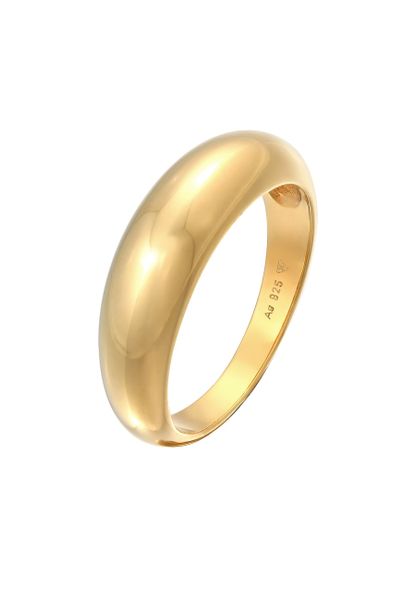 Elli Damski pierścionek do łączenia Basic ponadczasowy wzór w srebrze 925 Sterling Silver Pierścionki 1 ct. Szare pierścionki Elli, srebrne. Za 233,99 zł.