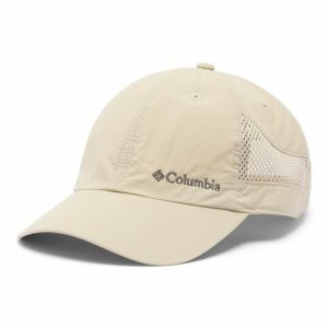 Czapka z daszkiem Columbia Tech Shade II Hat. Brązowe czapki Columbia, bez wzorów, sportowe. Za 109,99 zł.
