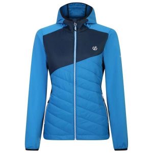 Hybridowa kurtka narciarska damska Dare 2B Ascending. Niebieskie kurtki sportowe Dare 2b, na zimę, bez wzorów, bez kaptura, narciarskie. Za 149,99 zł.