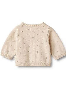 Wheat Kardigan "Maia" w kolorze beżowym rozmiar: 74. Brązowe kardigany Wheat, z bawełny. Za 73,76 zł.