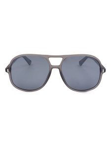 Polaroid Okulary przeciwsłoneczne unisex w kolorze szaro-niebieskim rozmiar: 57. Niebieskie okulary przeciwsłoneczne Polaroid. Za 144,95 zł.