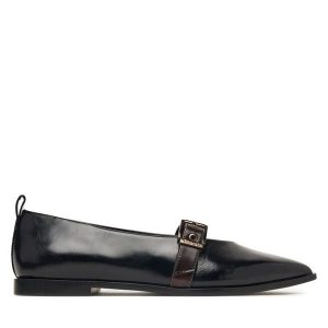 Baleriny Tamaris. Czarne balerinki Tamaris, bez wzorów, bez obcasa, bez zapięcia. Za 364,99 zł.