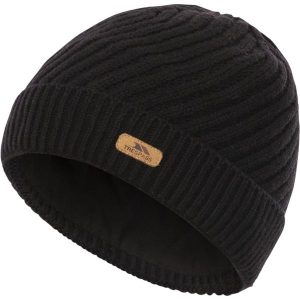 Trespass Twisted - Kapelusz damski czarny. Czarne kapelusze Trespass, z aplikacjami, sportowe. Za 211,99 zł.