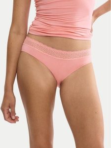 Triumph Figi klasyczne Feel Of Modal 10214403 Różowy. Czerwone figi Triumph, bez wzorów. Za 49,99 zł.