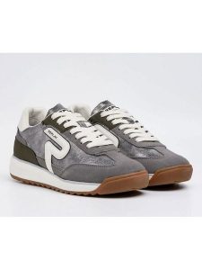 Replay Sneakersy w kolorze srebrnym rozmiar: 36. Szare trampki Replay, bez wzorów, bez zapięcia. Za 219,95 zł.