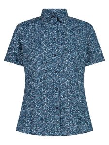 Cmp Koszula funkcyjna w kolorze granatowym rozmiar: 34. Niebieskie koszule CMP, bez wzorów, z materiału, bez kołnierzyka, bez ramiączek. Za 88,64 zł.