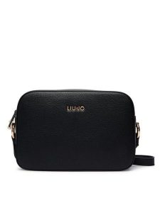 Liu Jo Torebka AA6211 E1012 Czarny. Czarne listonoszki Liu Jo, bez wzorów, ze skóry, bez dodatków. Za 429,99 zł.