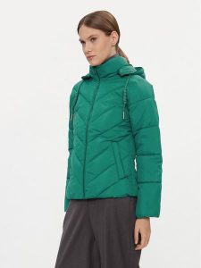 Silvian Heach Kurtka zimowa GPA23017PI Zielony Regular Fit. Zielone kurtki Silvian Heach, na zimę, bez wzorów, z syntetyku, bez kaptura. Za 519,99 zł.