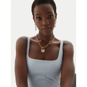 Naszyjnik Guess. Żółte naszyjniki Guess, złote. Za 299,99 zł.