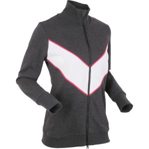 Bluza rozpinana, długi rękaw bonprix szary melanż. Bluzy marki 4f. Za 49,99 zł.