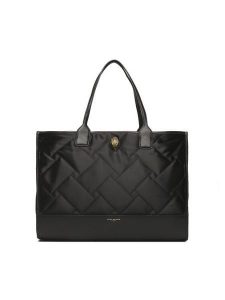 Kurt Geiger Torebka Recycled Sq Shopper 8471900229 Czarny. Czarne shopper bag Kurt Geiger, bez wzorów, z materiału, bez dodatków. Za 619,99 zł.