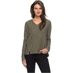 Roxy Chciał Bluza I Dziki Dusty Olive erjkt03288-gpb0 (Rozmiar L). Zielone bluzy marki Roxy. W wyprzedaży za 116,00 zł.