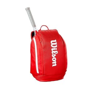 Plecak tenisowy Wilson Super Tour Red Backpack 2025. Białe plecaki Wilson. Za 425,50 zł.