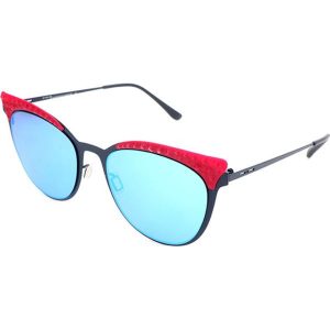 Okulary przeciwsłoneczne "0257" w kolorze czerwono-czarnym. Okulary przeciwsłoneczne marki Adidas, Levi's. W wyprzedaży za 169,95 zł.
