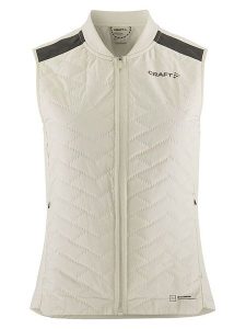 Craft Kamizelka "ADV SubZ" w kolorze kremowym do biegania rozmiar: XXL. Brązowe kamizelki Craft, xxl, bez wzorów, bez kołnierzyka, bez ramiączek, bez kaptura. Za 173,99 zł.