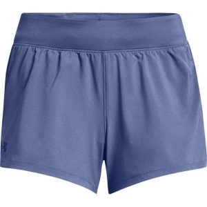 Shorty Damskie Launch. Niebieskie szorty Under Armour, bez wzorów, sportowe. Za 158,99 zł.