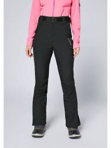 Chiemsee Spodnie narciarskie w kolorze czarnym rozmiar: 38. Czarne spodnie dresowe Chiemsee, bez wzorów, narciarskie. Za 239,29 zł.