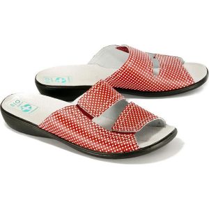 ADANEX DIK13 DIANA 24915 BO/CZ bordo/czarny, kapcie damskie. Czarne kapcie Adanex, bez wzorów. Za 44,95 zł.