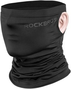 Czapka Przeciwsłoneczna ROCKBROS z Tkaniny Lodowej - Czarna. Czarne czapki ROCKBROS, bez wzorów, z jedwabiu. Za 56,00 zł.
