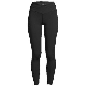Legginsy Sportowe Damskie Casall Overlap Bezszwowe Wysoki Stan. Czarne legginsy Casall, bez wzorów, z podwyższonym stanem. W wyprzedaży za 279,99 zł.
