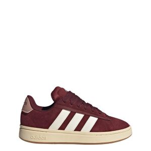 Buty Grand Court Alpha. Białe buty trekkingowe ADIDAS, z tkaniny, bez zapięcia. Za 380,60 zł.
