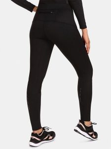 Kilpi Legginsy funkcyjne "Karang" w kolorze czarnym rozmiar: 40. Czarne legginsy Kilpi, bez wzorów, z materiału. Za 184,46 zł.