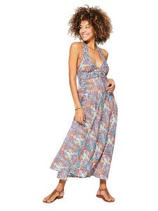 Ipanima Sukienka ze wzorem rozmiar: 34-40. Sukienki Ipanima, bez wzorów, bez kołnierzyka, bez ramiączek, maxi, rozkloszowane. Za 78,99 zł.