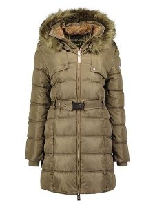 Canadian Peak Parka "Diamentereak" w kolorze beżowym rozmiar: M. Brązowe płaszcze Canadian Peak, m, bez wzorów, z tkaniny, bez kaptura. Za 268,55 zł.