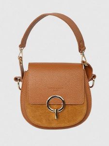 Victor & Hugo Paris Skórzana torebka "Eolia" w kolorze jasnobrązowym - 20 x 20 x 10 cm rozmiar: onesize. Brązowe torebki klasyczne Victor & Hugo Paris, bez wzorów, z materiału, przez ramię, bez dodatków. Za 252,99 zł.