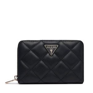 Portfel Guess. Czarne portfele Guess, z aplikacjami. Za 264,99 zł.