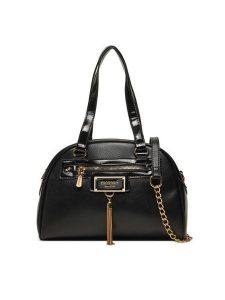 Monnari Torebka BAG5530 Czarny. Czarne kuferki Monnari, bez wzorów, ze skóry, bez dodatków. Za 129,99 zł.