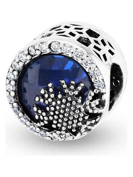 CHARM'S Srebrny charms z cyrkoniami rozmiar: onesize. Niebieskie zawieszki CHARM'S, z cyrkonią, srebrne. Za 170,07 zł.