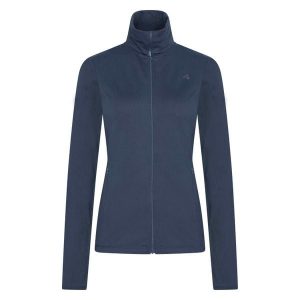 Damska bluza dresowa Euro-Star Elena. Niebieskie kurtki EURO-STAR, bez wzorów, z dresówki, bez kaptura. Za 437,50 zł.