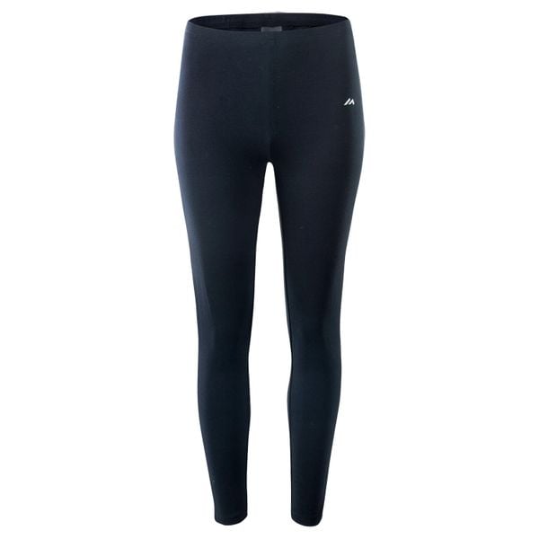Legginsy Damskie Mimi. Czarne legginsy MARTES ESSENTIALS, bez wzorów, z bawełny. Za 63,99 zł.
