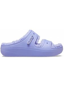 Crocs Klapki w kolorze fioletowym rozmiar: 36/37. Różowe klapki Crocs, bez wzorów, z otwartym noskiem, bez obcasa. Za 135,81 zł.