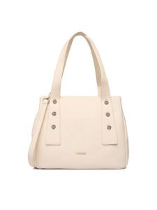 Lasocki Torebka CEO-LSK-L-011-09 Écru. Torebki klasyczne Lasocki, bez wzorów, z materiału, bez dodatków. Za 209,99 zł.