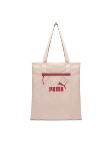 Puma Torebka BASE EA TOTE 9172402 Różowy. Czerwone torebki klasyczne Puma, bez wzorów, z materiału, bez dodatków. Za 79,99 zł.