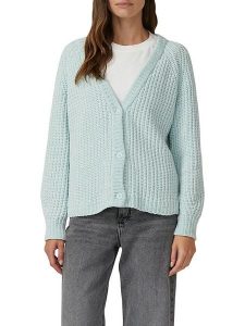 S.Oliver Kardigan w kolorze turkusowym rozmiar: 34. Niebieskie kardigany s.Oliver, s, bez wzorów, bez ramiączek. Za 104,99 zł.