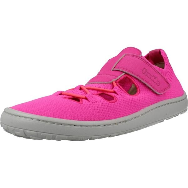 Sandały FRODDO G3150296 Rose. Czerwone buty trekkingowe Froddo, z tkaniny, bez zapięcia. Za 365,99 zł.