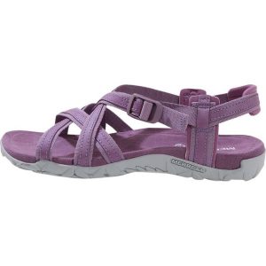 Merrell TERRAN ARI LATTICE Sandały trekkingowe very grape. Fioletowe buty trekkingowe marki Merrell, z materiału. Za 359,00 zł.