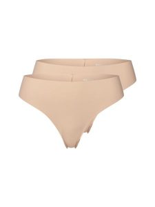 Snocks Stringi w 2-paku Kobiety beżowy, XL. Brązowe stringi Snocks, bez wzorów, z materiału. Za 109,95 zł.