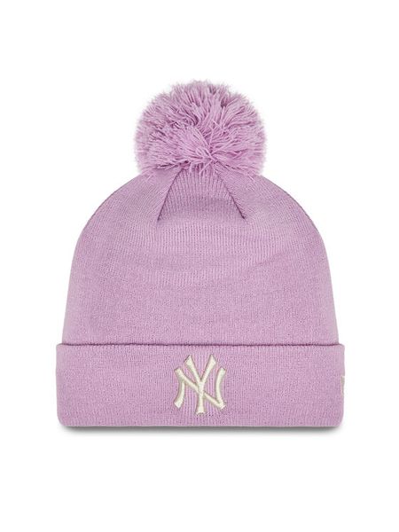 New Era Czapka Wmns Metallic Pom Nyy 60364280 Różowy. Czerwone czapki New Era, bez wzorów. Za 99,99 zł.