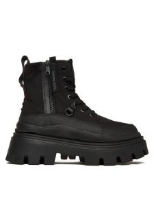 Palladium Trzewiki Pallasquad Zip Tx 99532-008-M Czarny. Czarne botki Palladium, bez wzorów, z materiału, bez obcasa, na płaskiej podeszwie, bez zapięcia. Za 389,99 zł.
