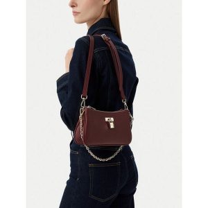 Torebka Nine West. Czerwone torebki klasyczne Nine West, bez wzorów, bez dodatków. Za 229,99 zł.