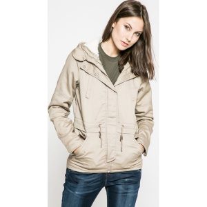 Only - Parka. Szare kurtki marki ONLY, z bawełny. W wyprzedaży za 119,90 zł.