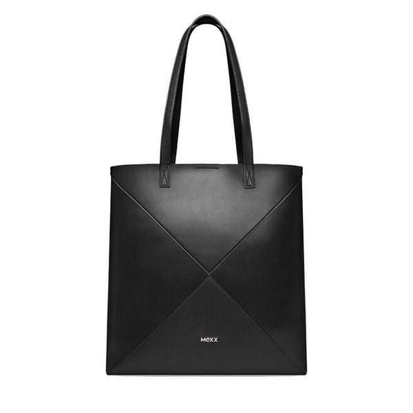 Torebka MEXX. Czarne shopper bag Mexx, bez wzorów, bez dodatków. Za 199,99 zł.