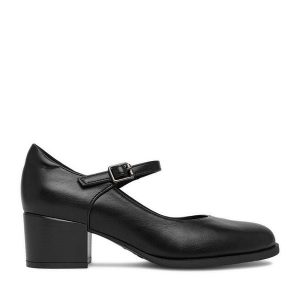 Czółenka Go Soft. Czarne czółenka Go Soft, bez wzorów, bez obcasa, bez zapięcia. Za 149,99 zł.